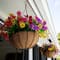 24" UV Resistant Artificial Daisy Hanging Basket DIY Kit